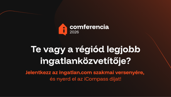 Az iCompass inatlanközvetítői pályázatot meghirdető illusztráció